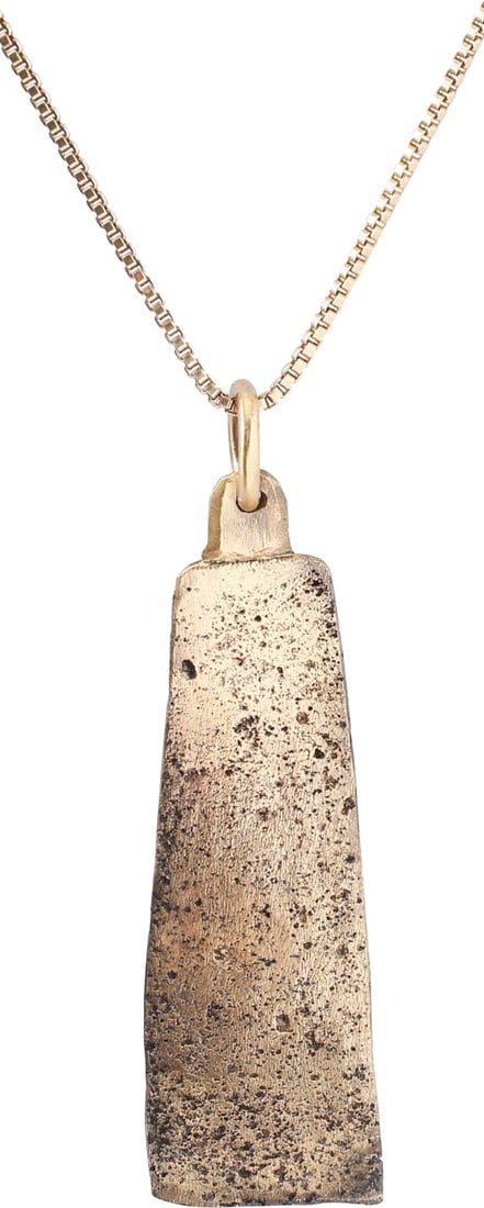 RARE VIKING WOMAN WARRIOR’S BRACELET PENDANT NECKLACE - 2