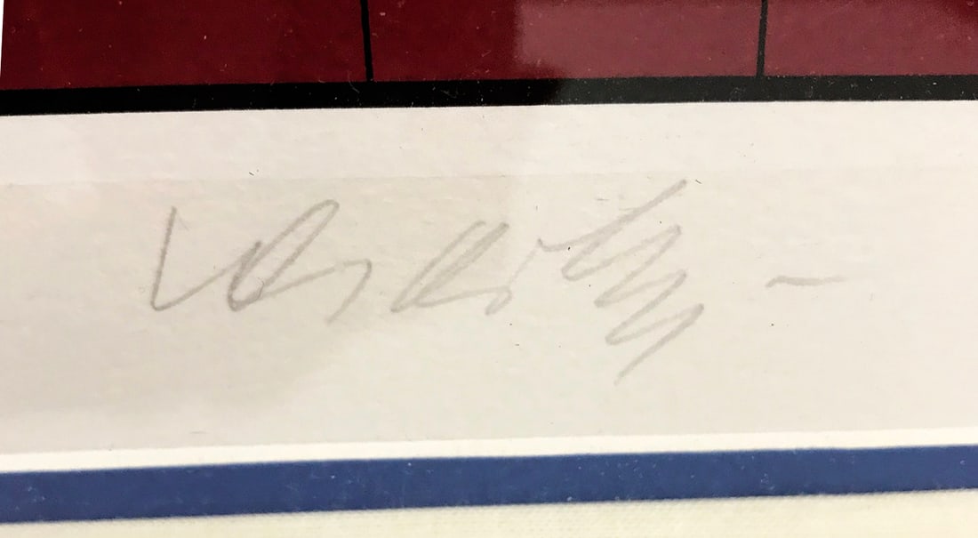 Victor Vasarely The Door Original Serigraph Hand-Signed & Numbered Framed - 2