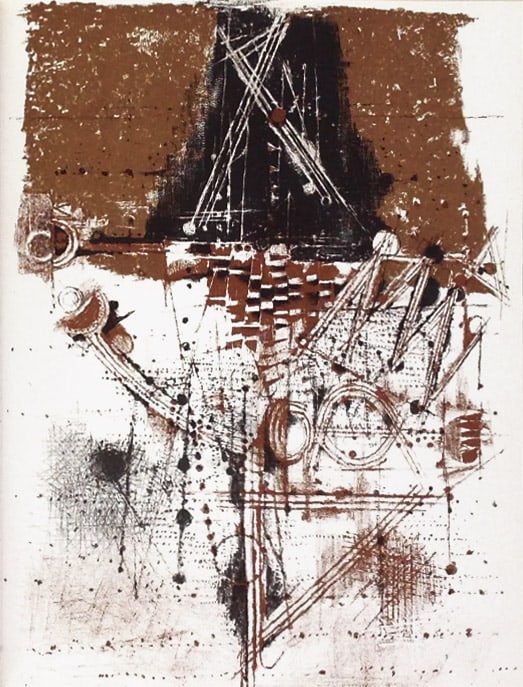 Lee Friedlander Original Lithograph Les Oiseaux XXe siecle 1973 (1 of 1)