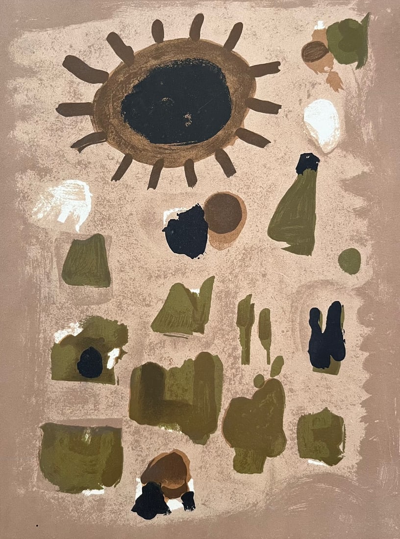 Roger Bissière Original Lithograph XXe Siecle 1964 (1 of 1)