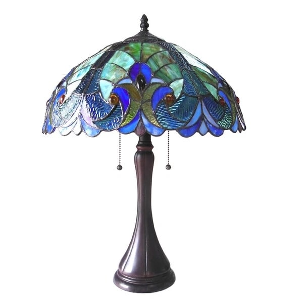 22" Stained Glass Table Lamp - 3
