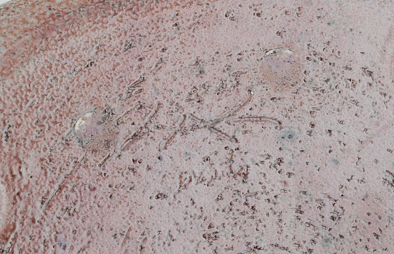 Nils Kähler for Kähler, ceramic bowl on four low feet. Square shape. Glaze in earthy - 8