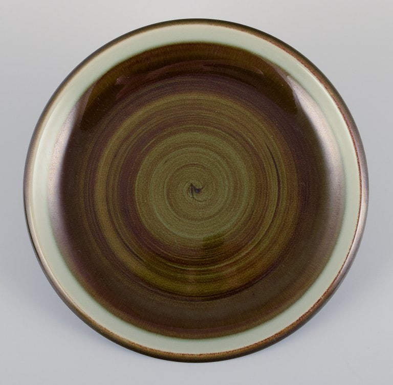 Marianne Westman (1928-2017) for Rörstrand, Sweden. A set of six "Maya" stoneware dinner - 2