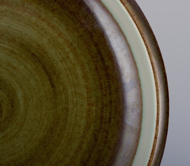 Marianne Westman (1928-2017) for Rörstrand, Sweden. A set of six "Maya" stoneware plates. - 3