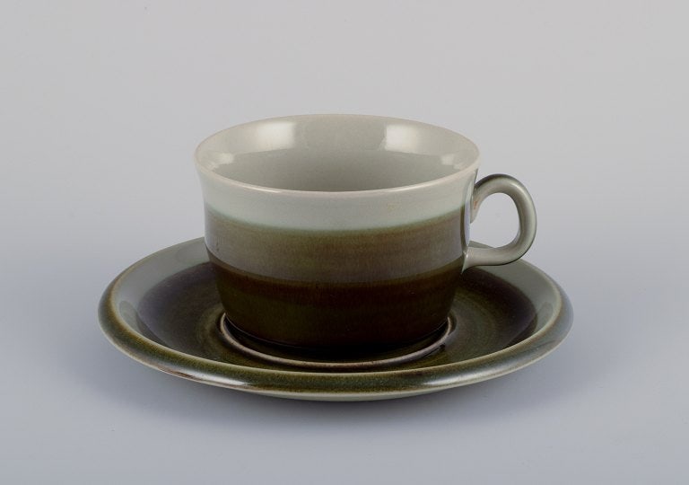 Marianne Westman (1928-2017) for Rörstrand. From the "Maya" series. Set of four coffeecups and - 2