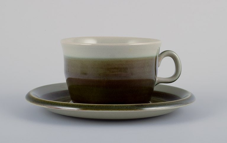Marianne Westman (1928-2017) for Rörstrand. From the "Maya" series. Set of four coffeecups and - 3