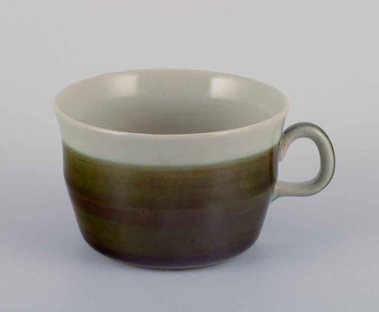 Marianne Westman (1928-2017) for Rörstrand. From the "Maya" series. Set of four coffeecups and - 5