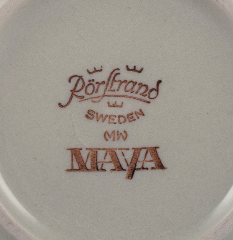 Marianne Westman (1928-2017) for Rörstrand. Stoneware from the "Maya" series. Two large - 7