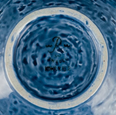 Vilhelm Bjerke Petersen (1909-1957) for Rörstrand, Sweden. Ceramic bowl in abstract style. - 5