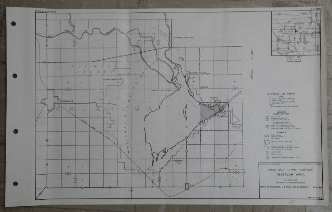 Great Salt Plains Reservoir. (1 of 1)