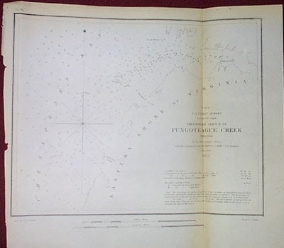C No.6 ... Preliminary Sketch of Pungoteague Creek Virginia: Publication Date:1853Title:C No.6 ... Preliminary Sketch of Pungoteague Creek VirginiaCartographer:BALBACH, A.Publisher:U.S.C. S./ROBERT ARMSTRONGBrief Description:"by the hydrographic parties under