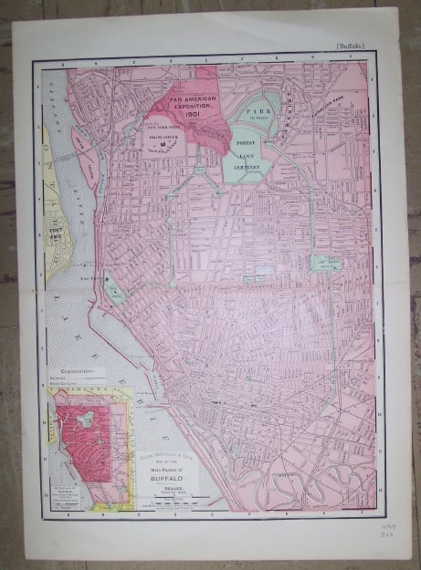 Rand, McNally & Co.'S Map of the Main Portion of Buffalo. - 2