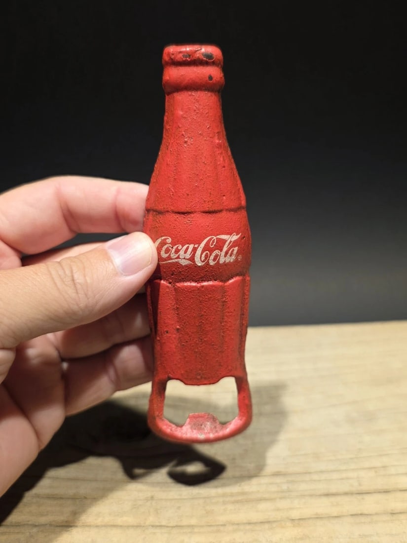 Cast Iron Coca Cola Bottle Opener - 13