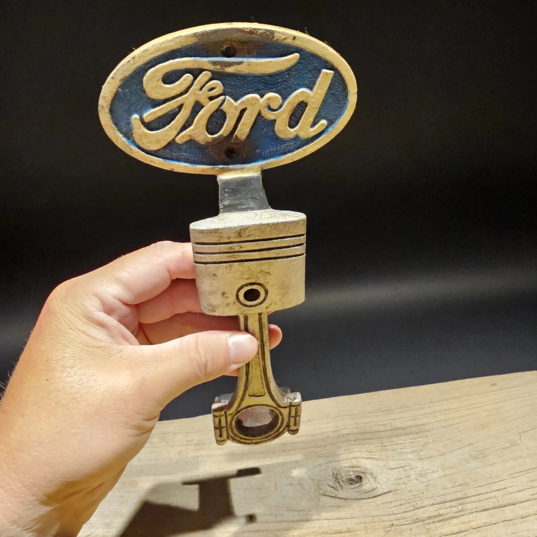 Cast Iron Ford Door Gate Handle - 9