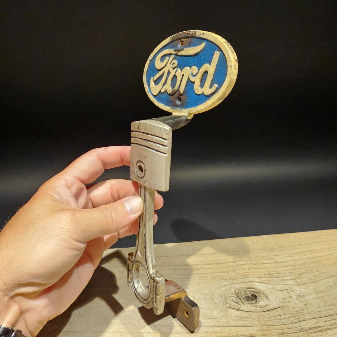 Cast Iron Ford Door Gate Handle - 18