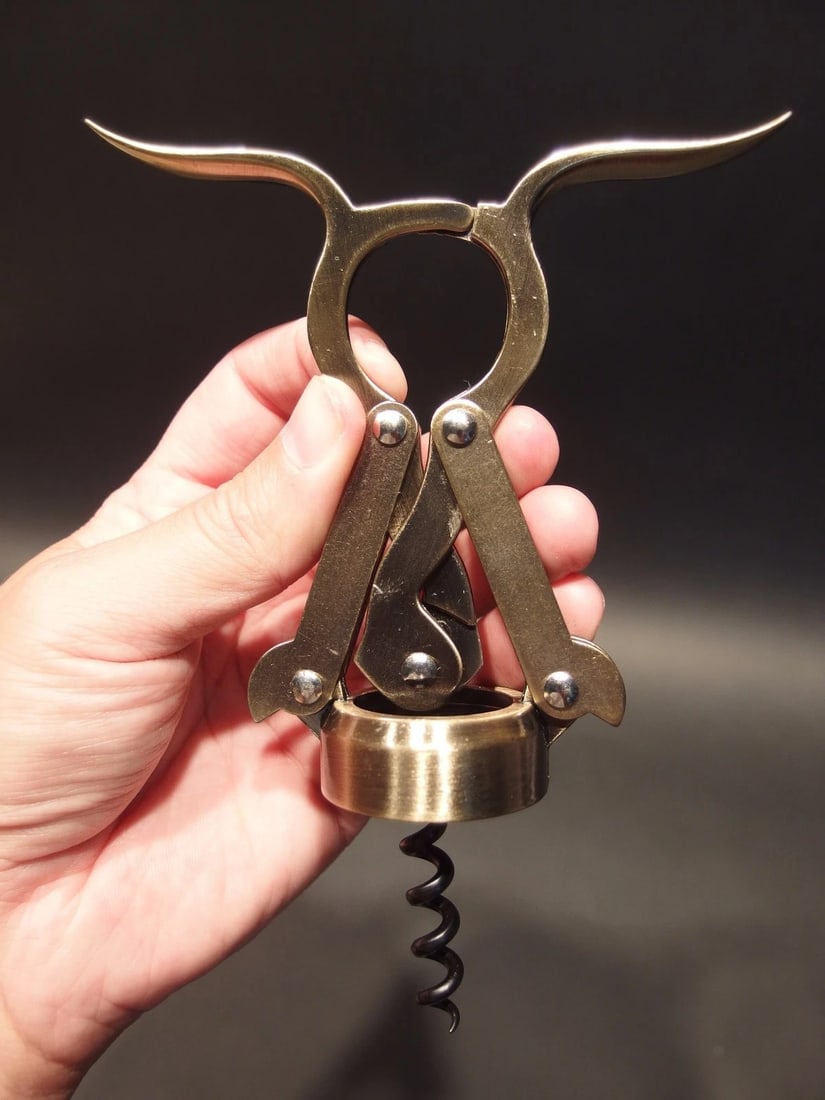 Empire Double Lever Corkscrew Wine Bottle Opener - 3