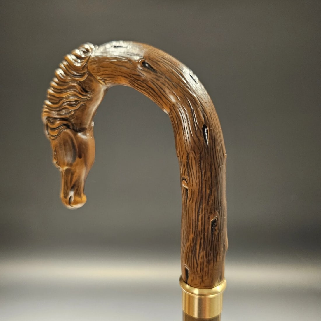 36" Horse Head Walking Stick Cane - 19