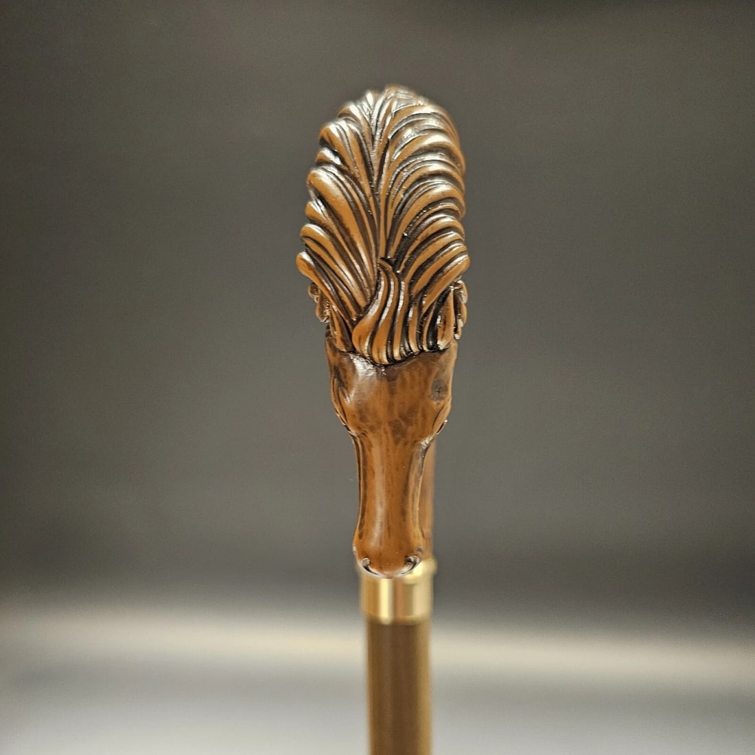 36" Horse Head Walking Stick Cane - 6