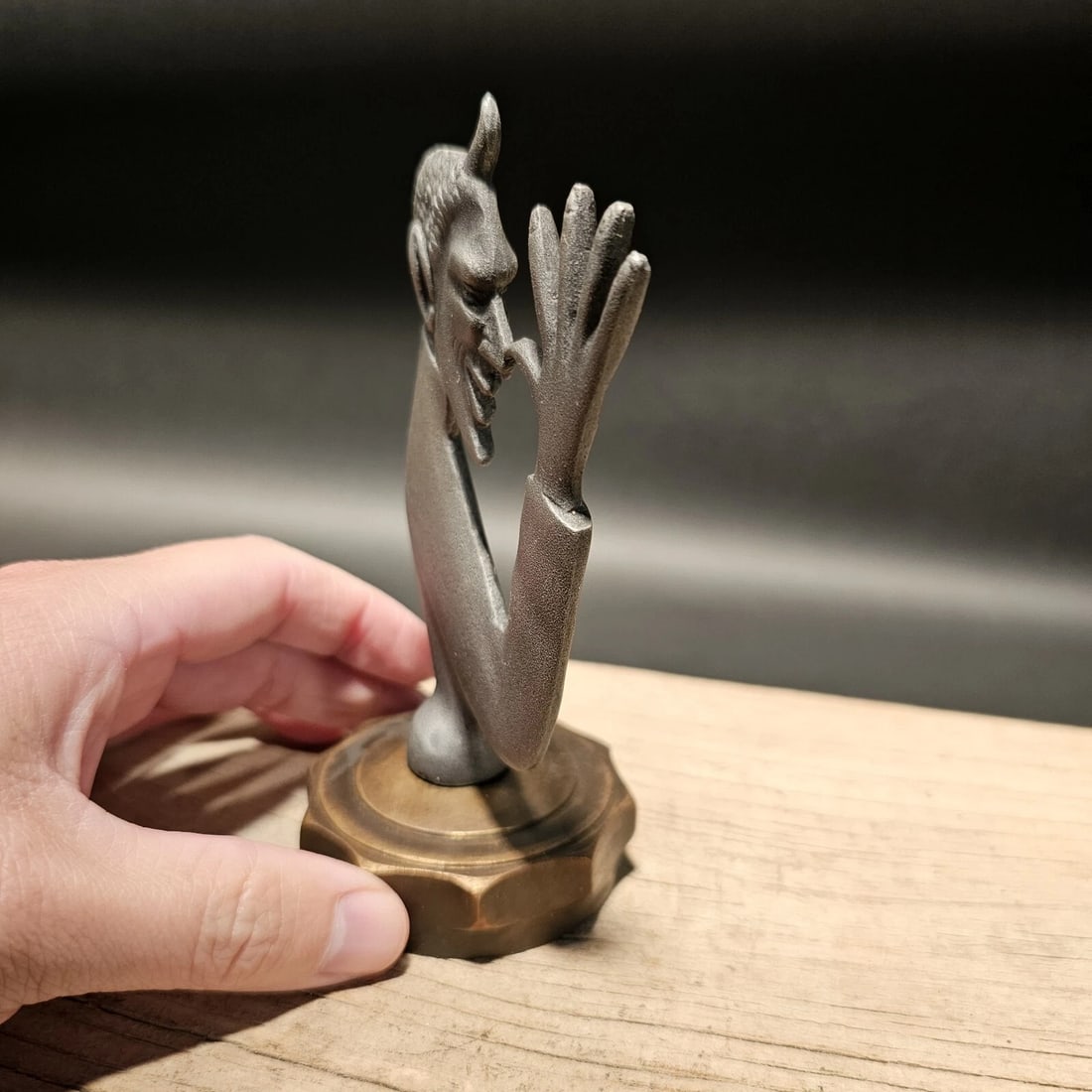 Iron Brass Devil Radiator Cap - 5