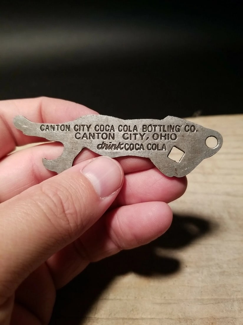 Cola Baseball Pitcher Player Bottle Opener - 11