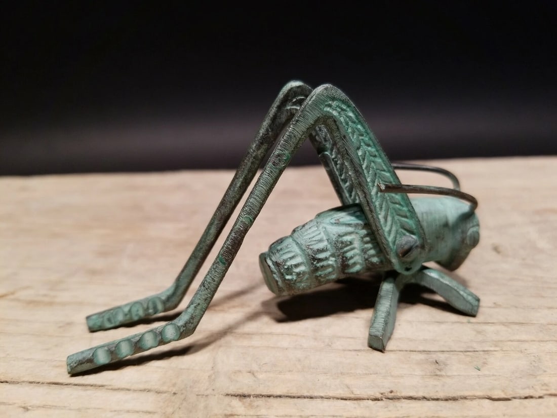 Brass Fireplace Hearth Cricket - 9