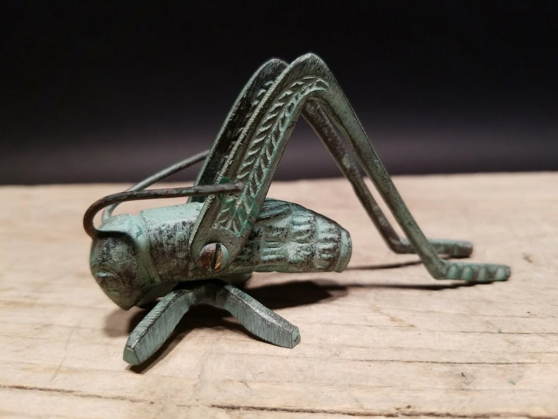 Brass Fireplace Hearth Cricket - 8