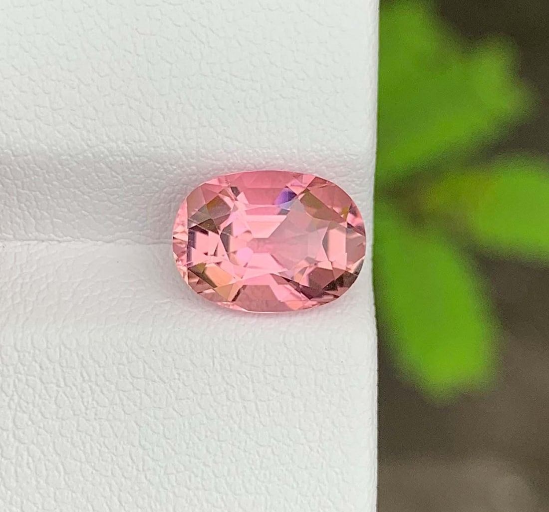 Dusty Rose Pink Tourmaline Gemstone: Natural October Birthstone, Africa (3.03 CT) - 2
