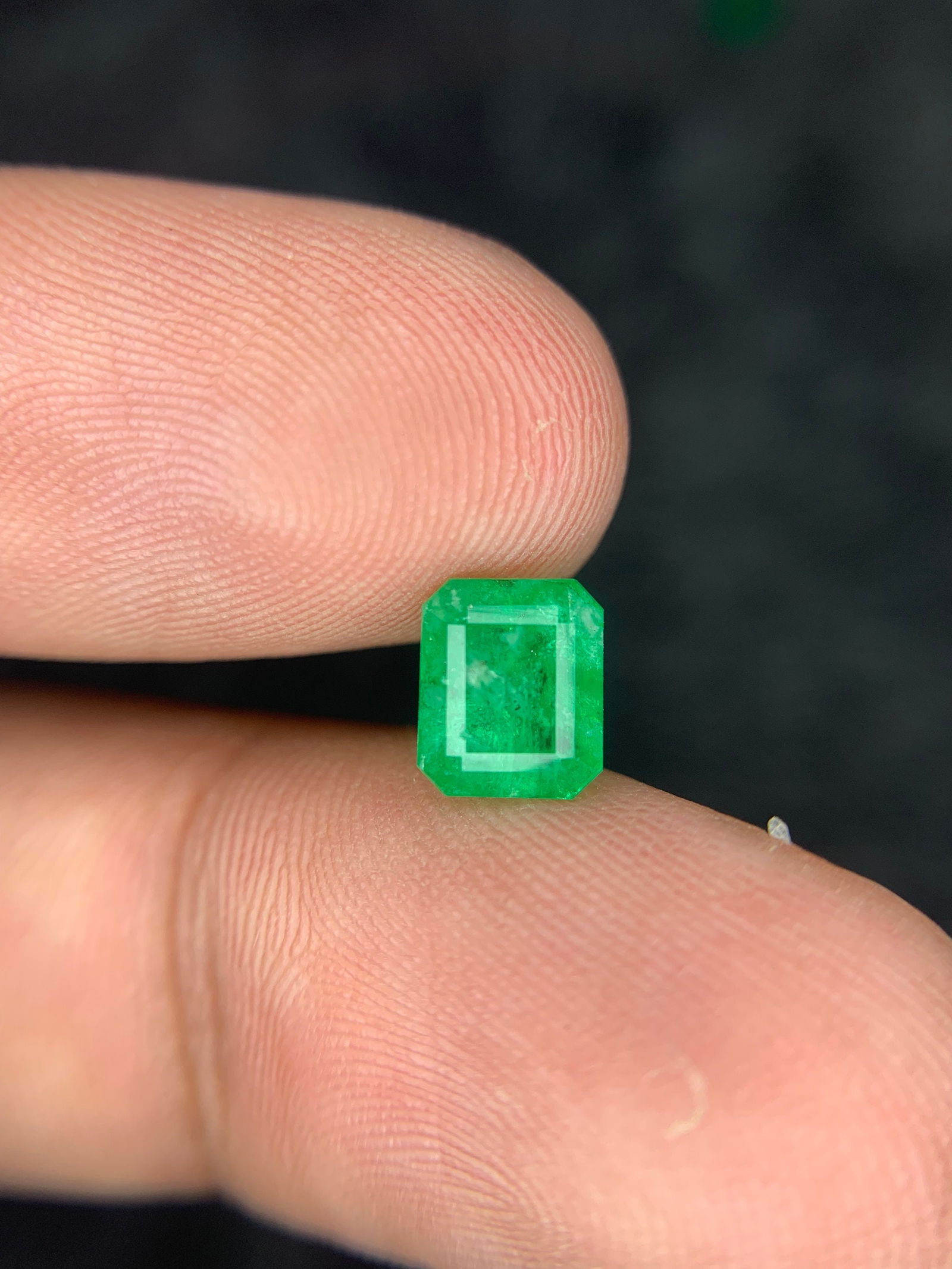 1.75 Carat Green Emerald Gemstone: Oval Cut Zambian Emerald (1 of 6)