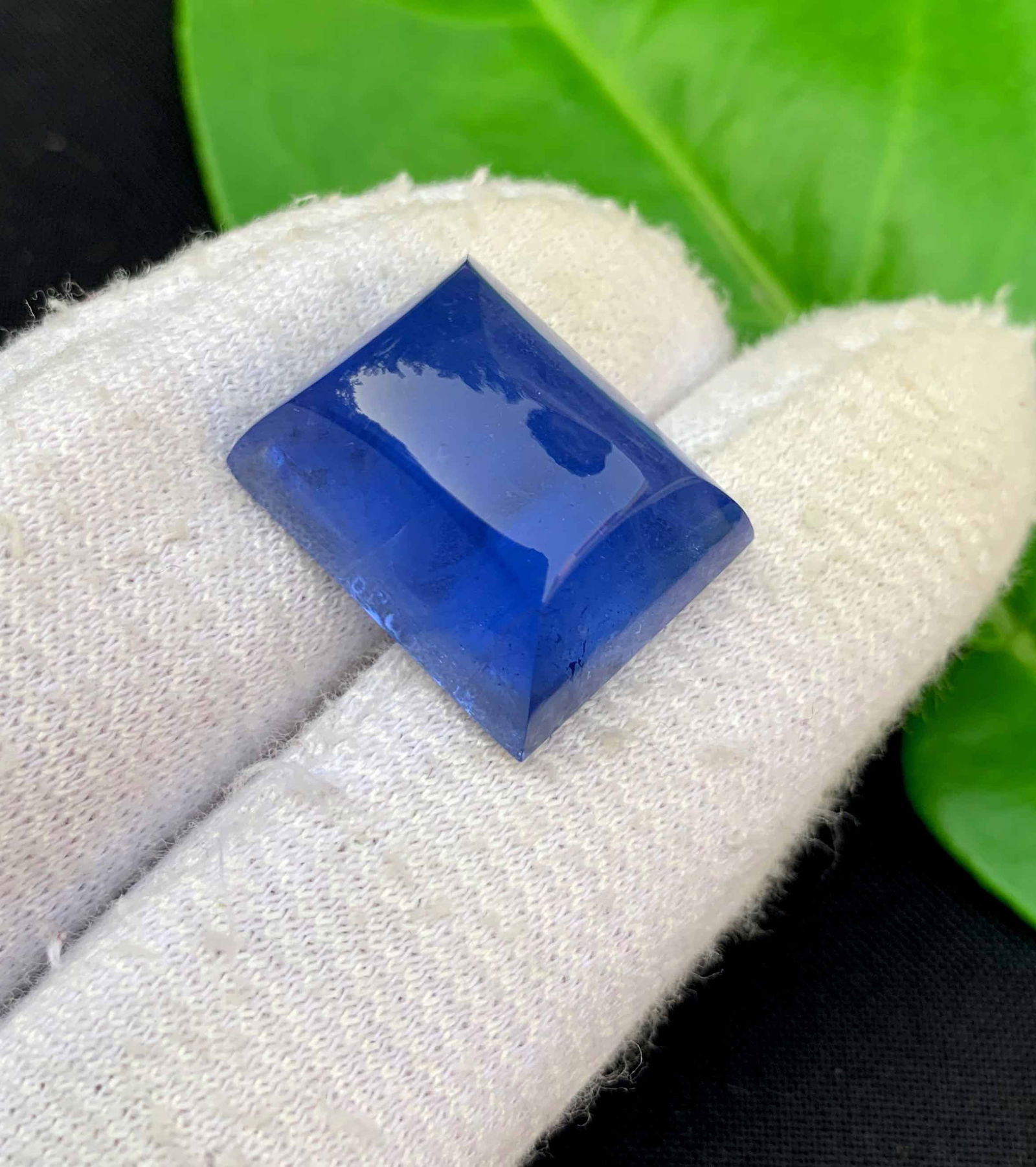 Natural Mariner Blue Aquamarine Cabochon: March Birthstone, Pakistan (35.65 Carats) - 6