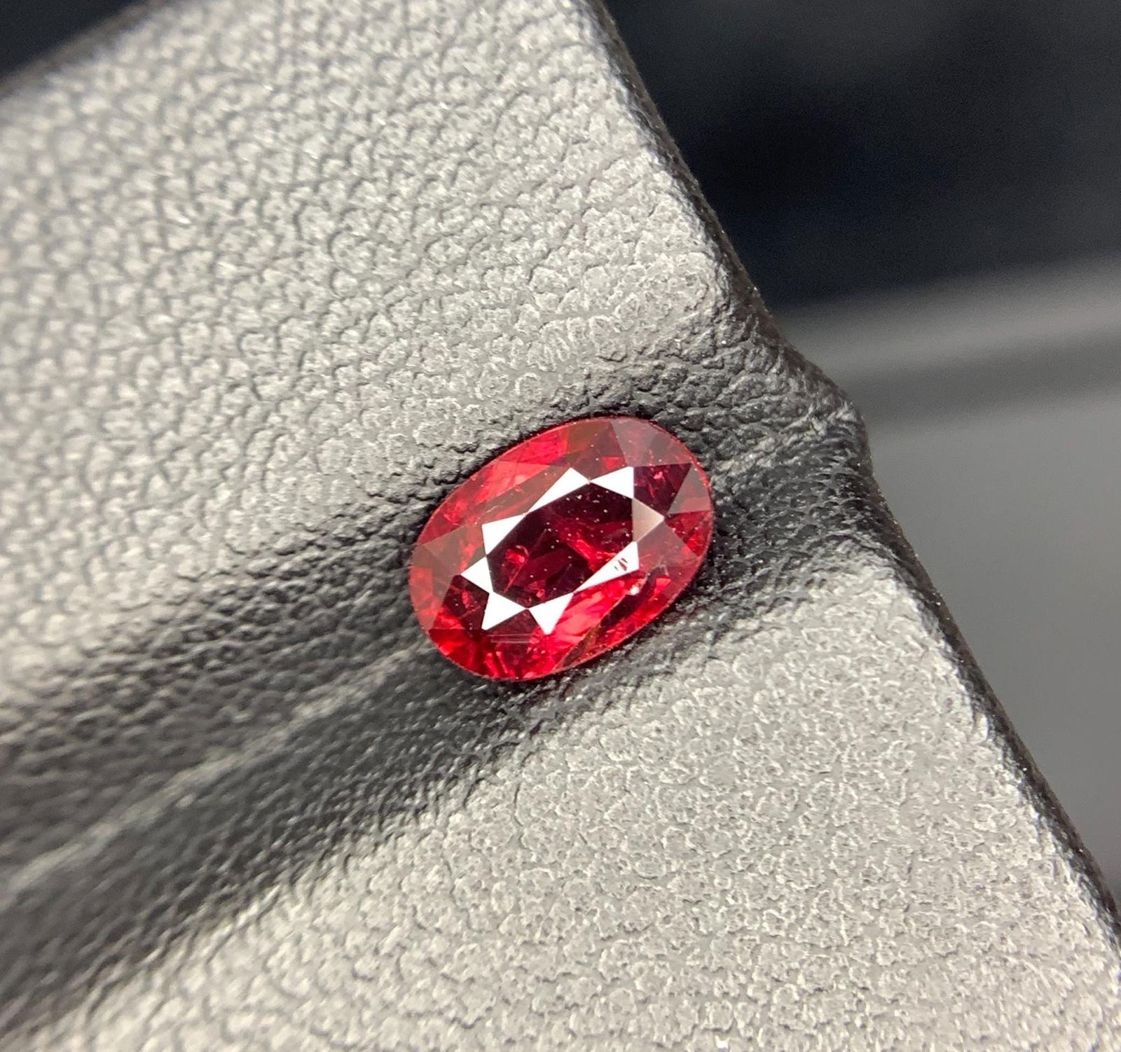 Vivid Blood Red Ruby Gemstone, Natural Ruby From Mozambique, Oval Cut Ruby Ring Jewelry Making, 1.15 - 6