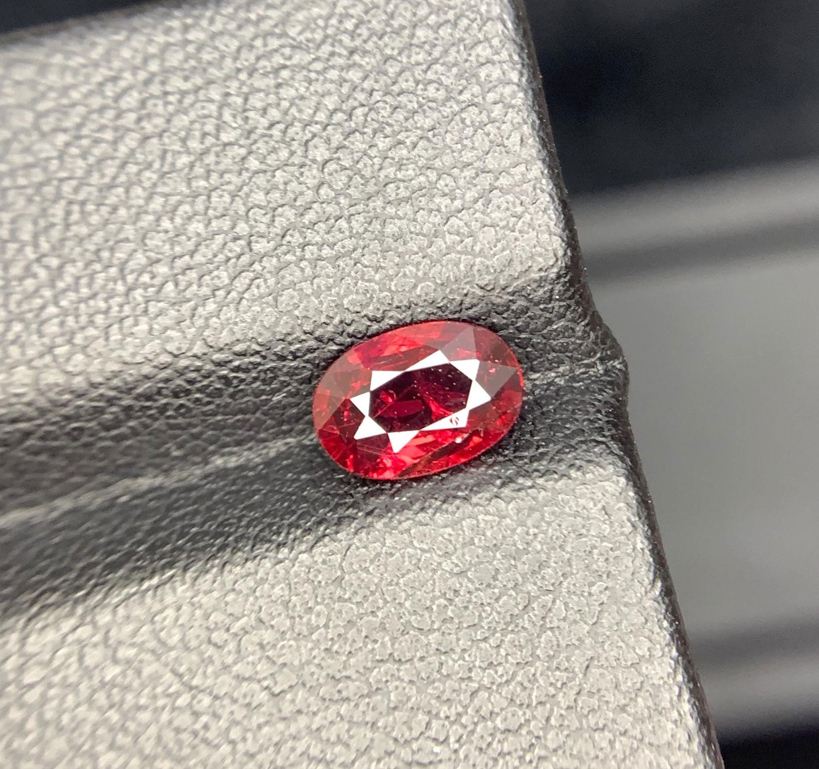 Vivid Blood Red Ruby Gemstone, Natural Ruby From Mozambique, Oval Cut Ruby Ring Jewelry Making, 1.15 - 8