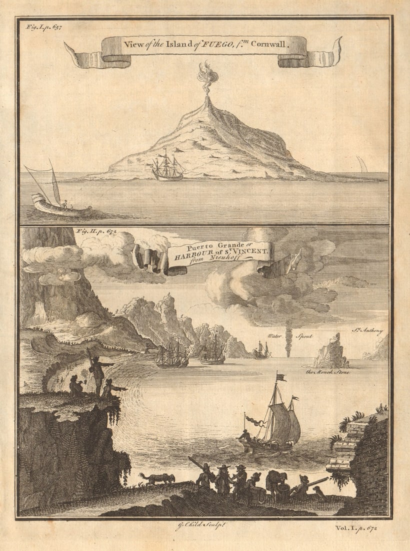Fuego (Fogo) & Puerto Grande (Mindelo), Sao Vicente. Cape Verde Islands 1745 (1 of 1)