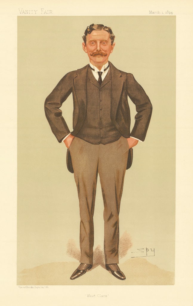 VANITY FAIR SPY CARTOON James Rochfort Maguire 'West Clare' South Africa 1894 (1 of 1)