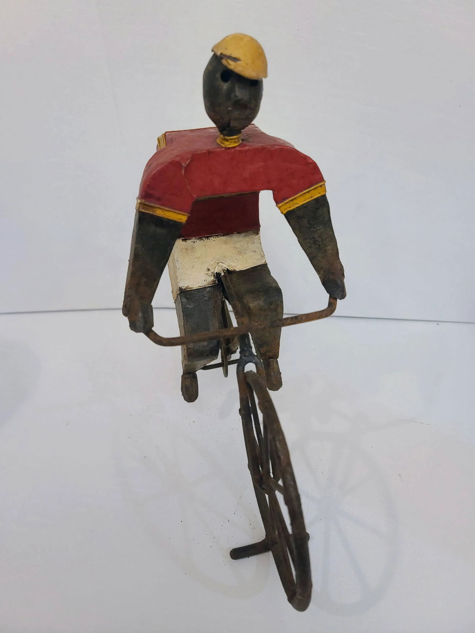 Vintage Manuel Felguerez Modern Bicyclist Sculpture - 10