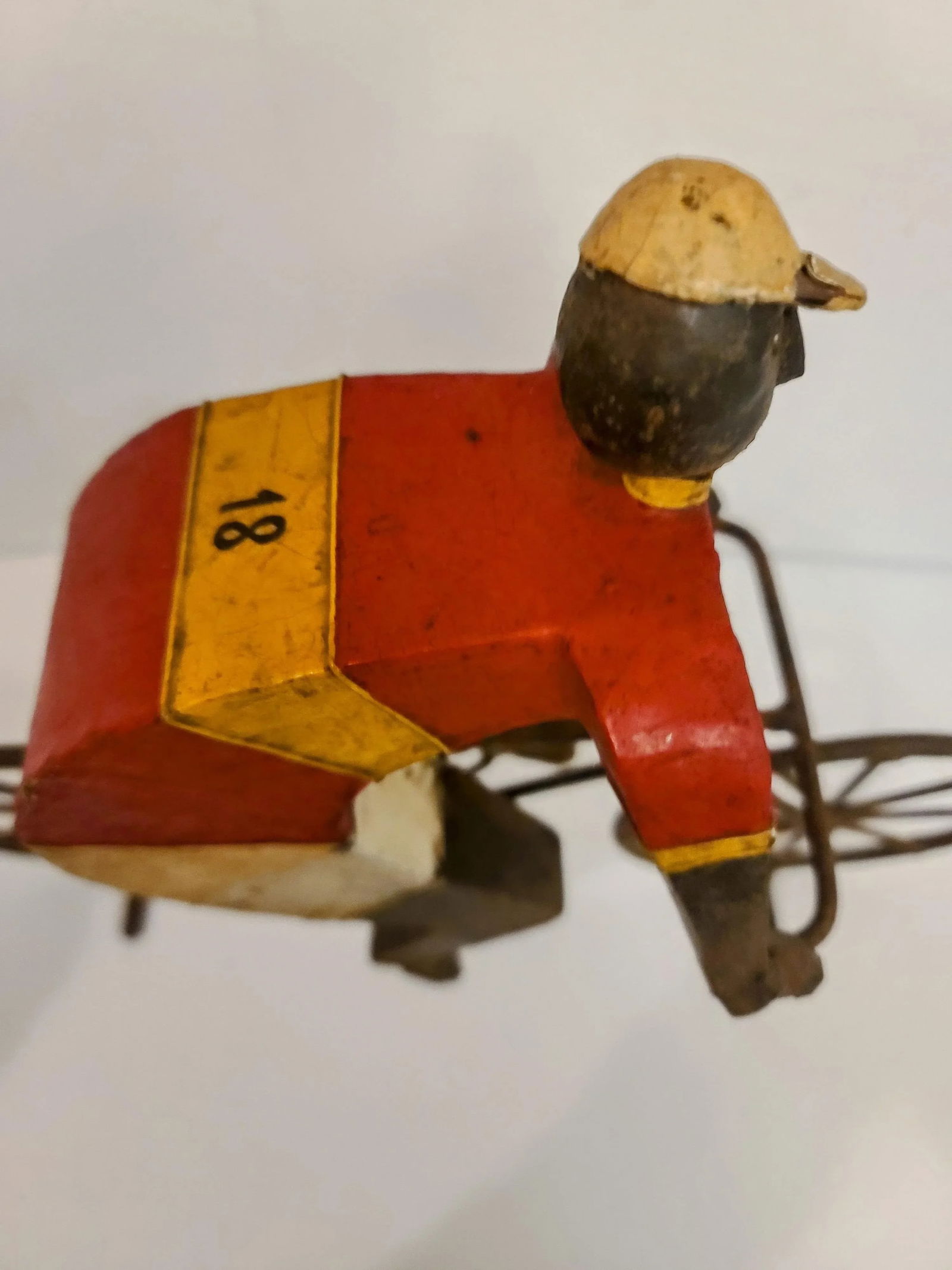 Vintage Manuel Felguerez Modern Bicyclist Sculpture - 5