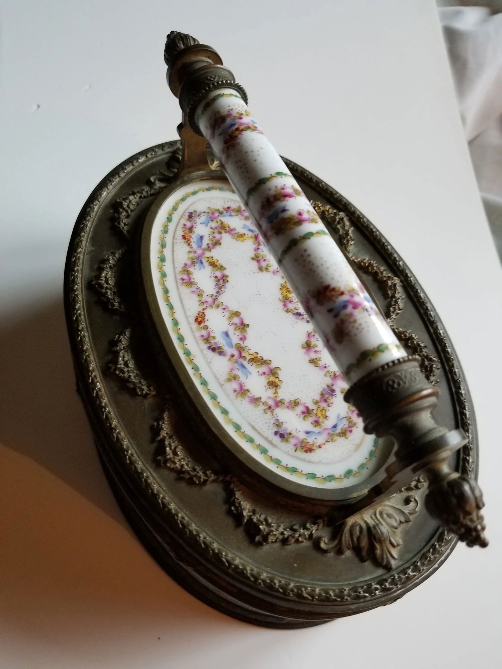 Late 19th Century Bronze Mounted Sevres Box - 5