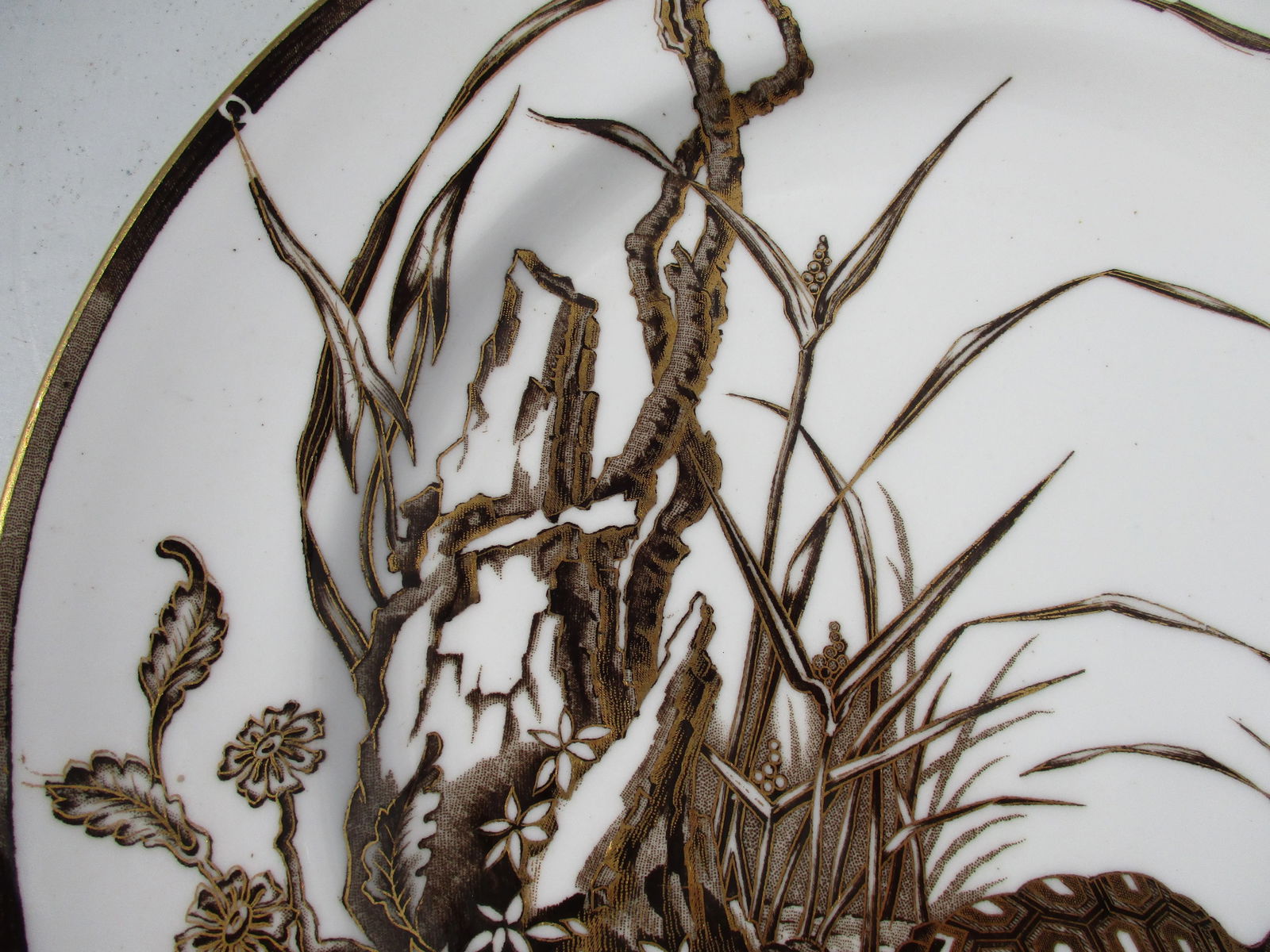 Four Royal Worcester Hand Painted English Porcelain Serving Dishes 1870's - a Set of 4 - 7