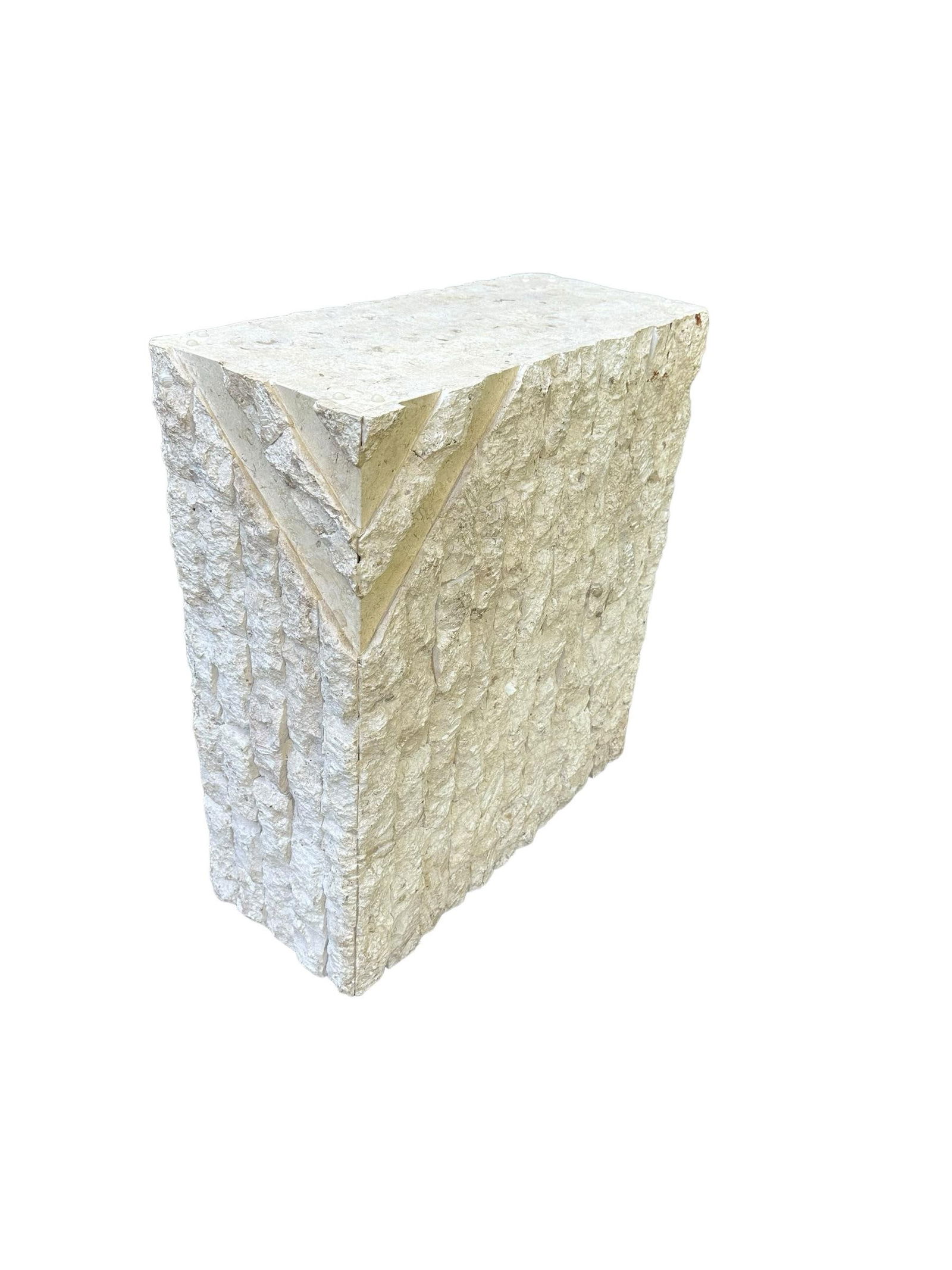 Modernist Tesselated Stone Table Set of 3 - 7