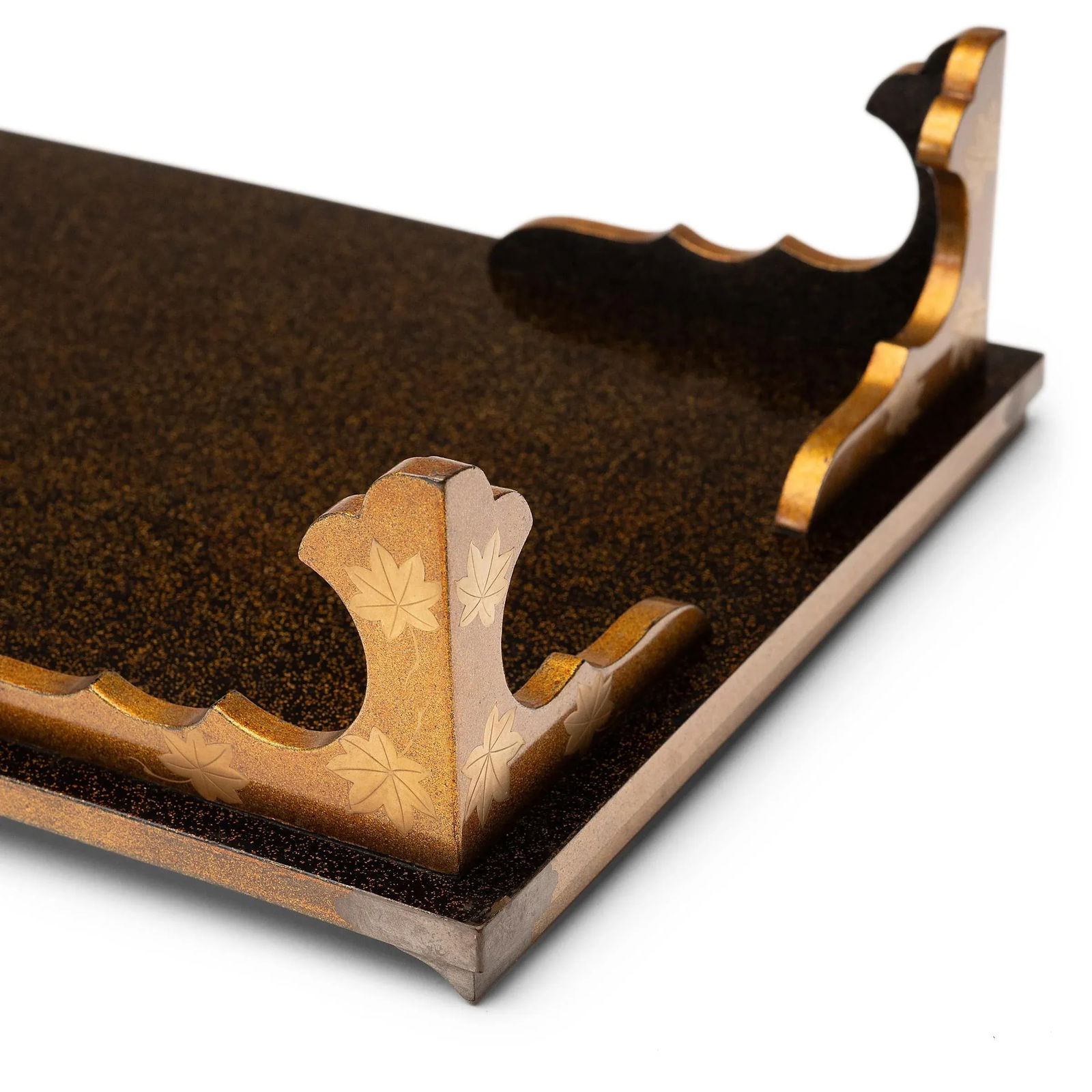 Japanese Meiji Gilt Lacquer Writing Desk & Poem Box - A Pair - 12