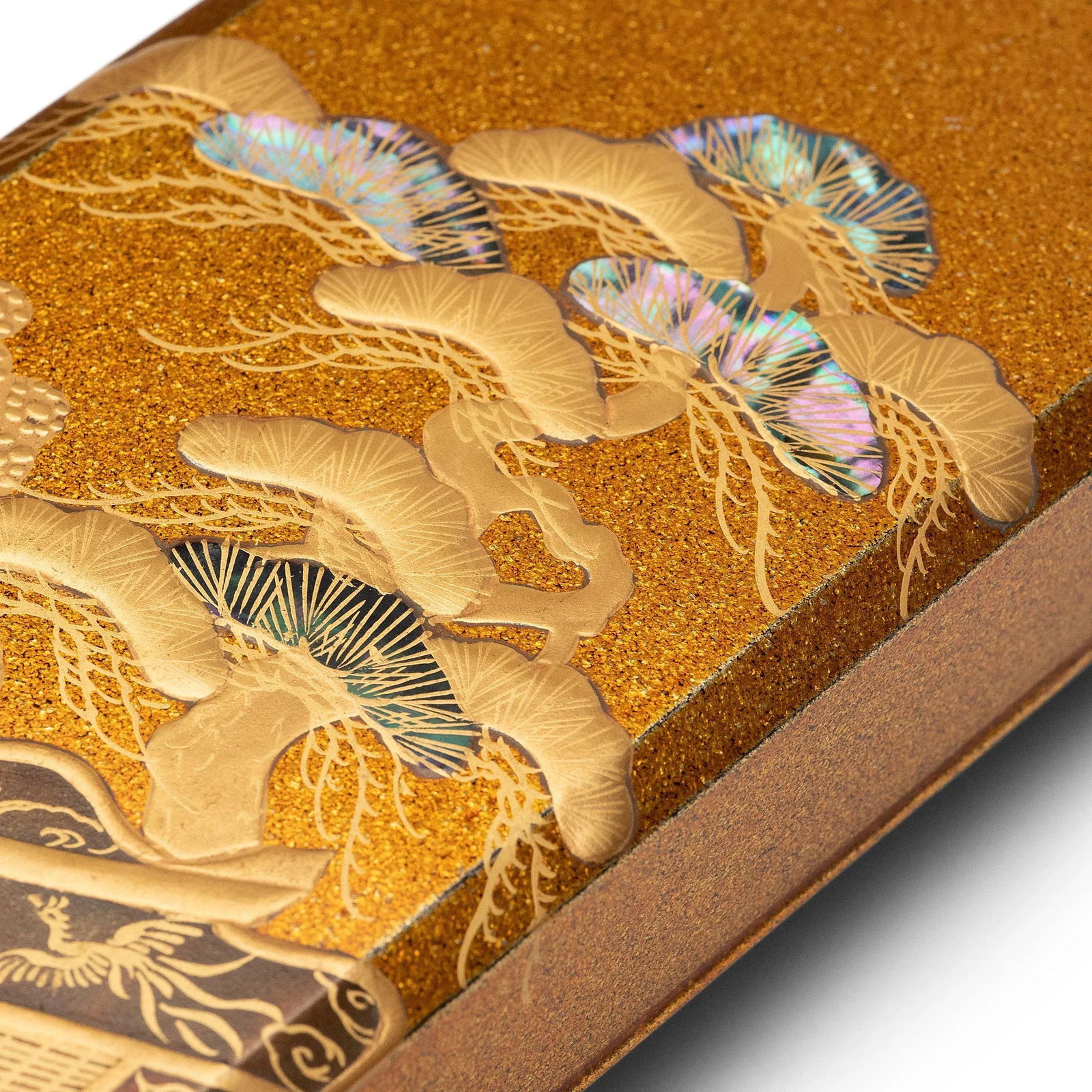 Japanese Meiji Gilt Lacquer Writing Desk & Poem Box - A Pair - 4