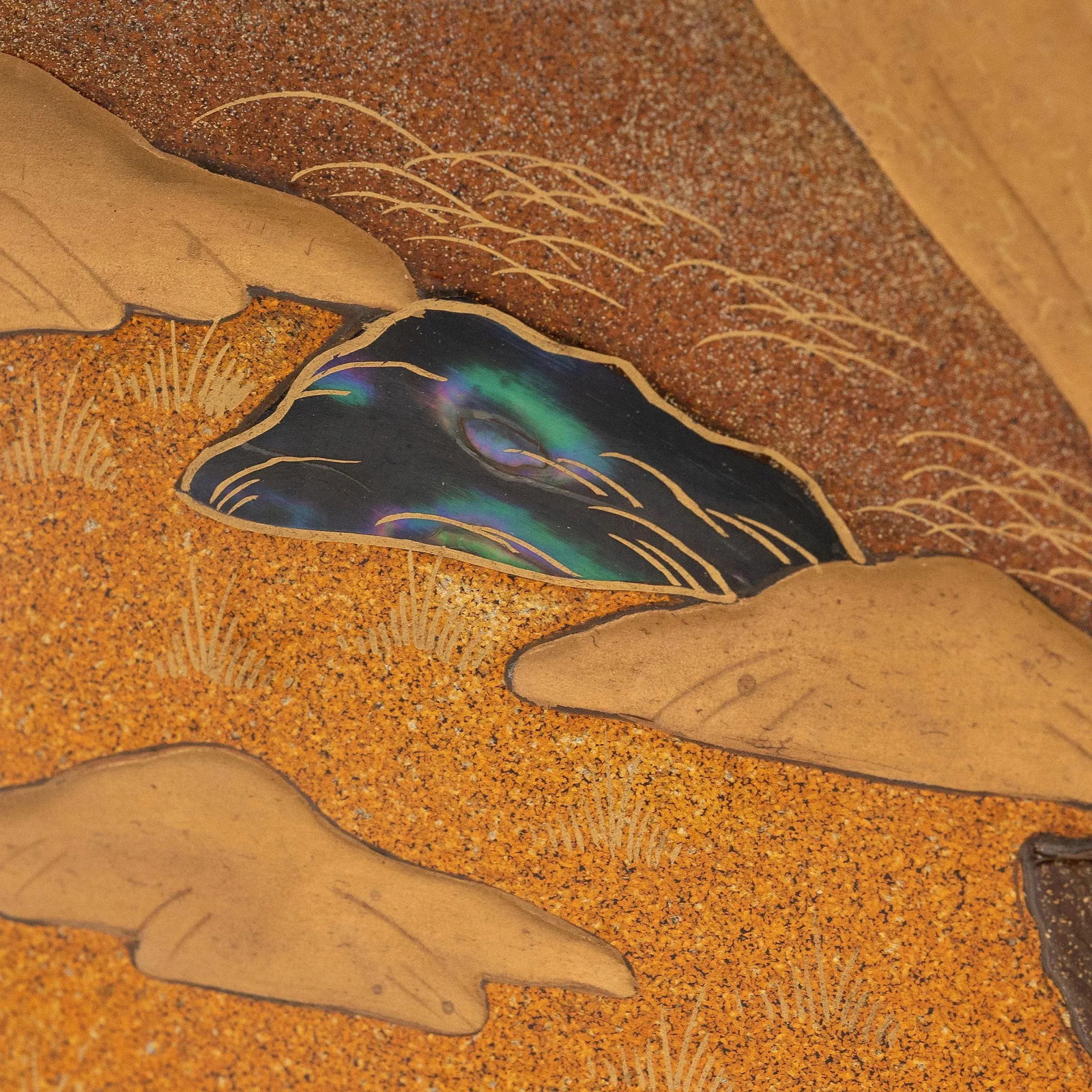 Japanese Meiji Gilt Lacquer Writing Desk & Poem Box - A Pair - 9