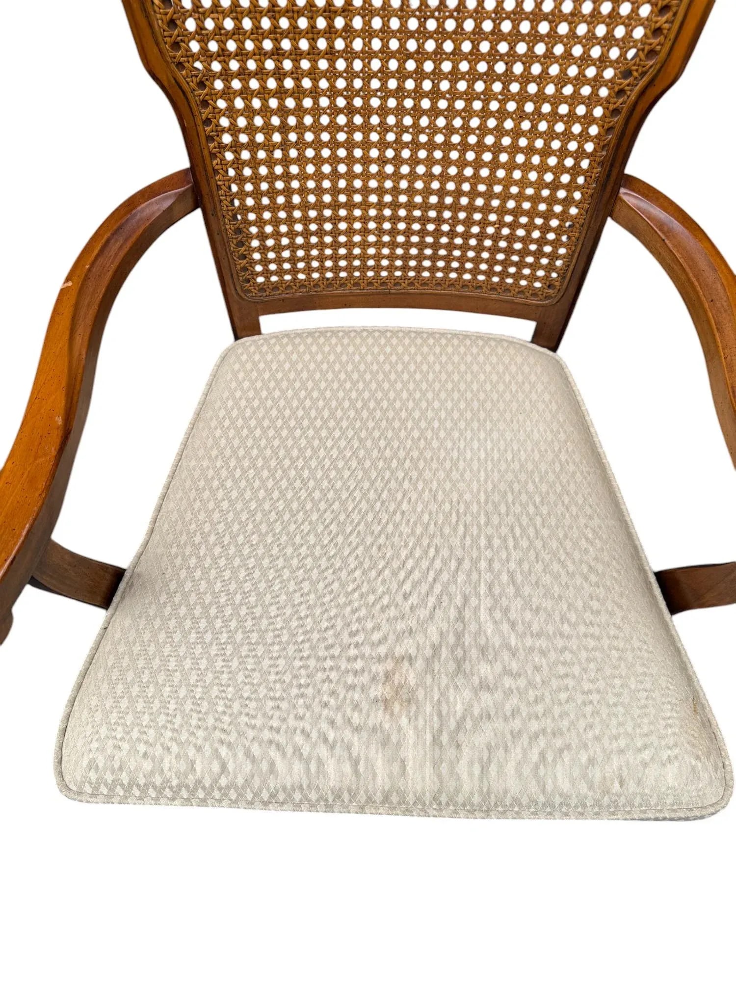 Stanley Cane Dining Chairs - Set of 6 - 9