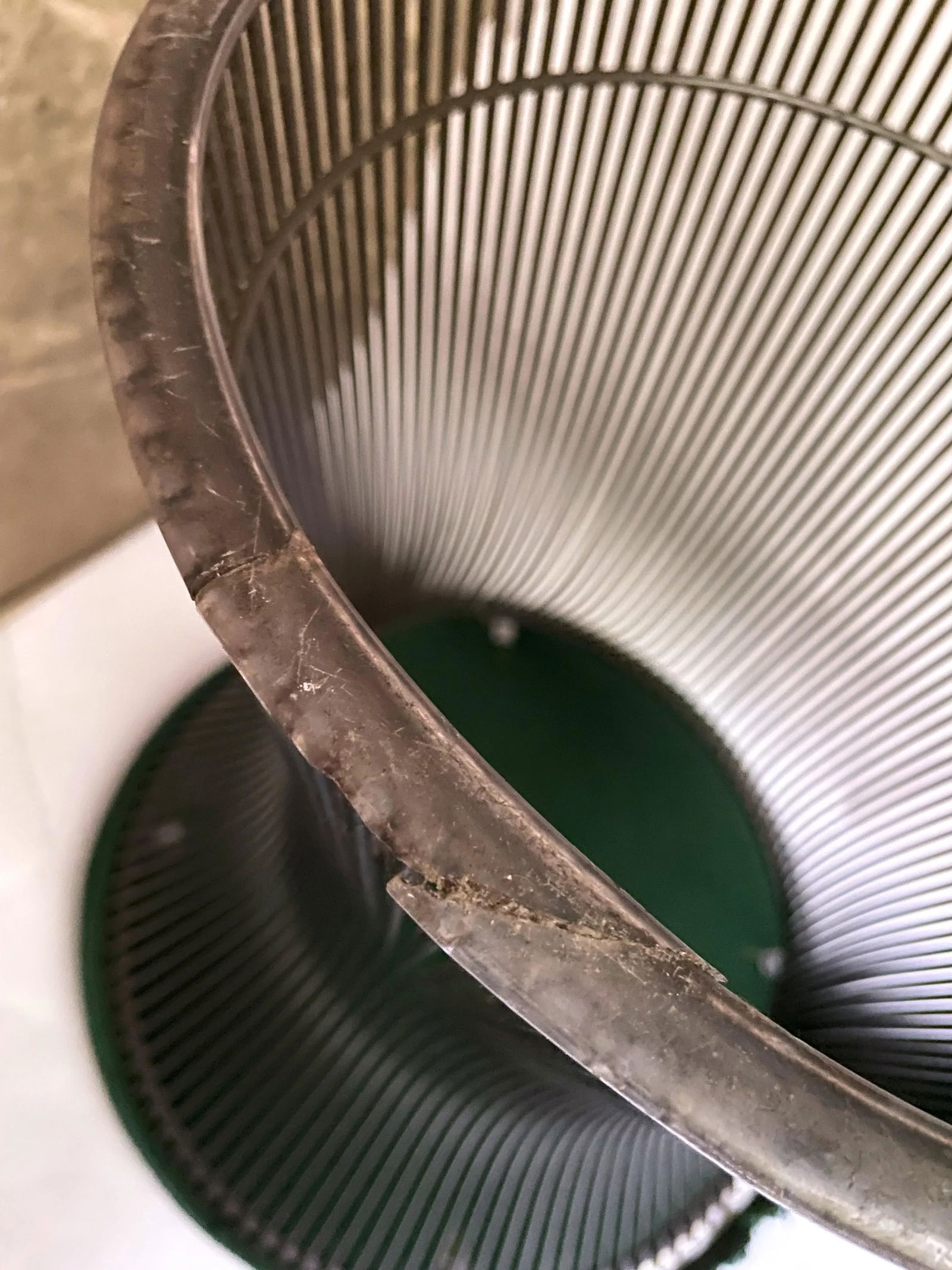 Mid 20th Century Warren Platner Knoll International Stool Original Green Fabric Bronze Metal - 5