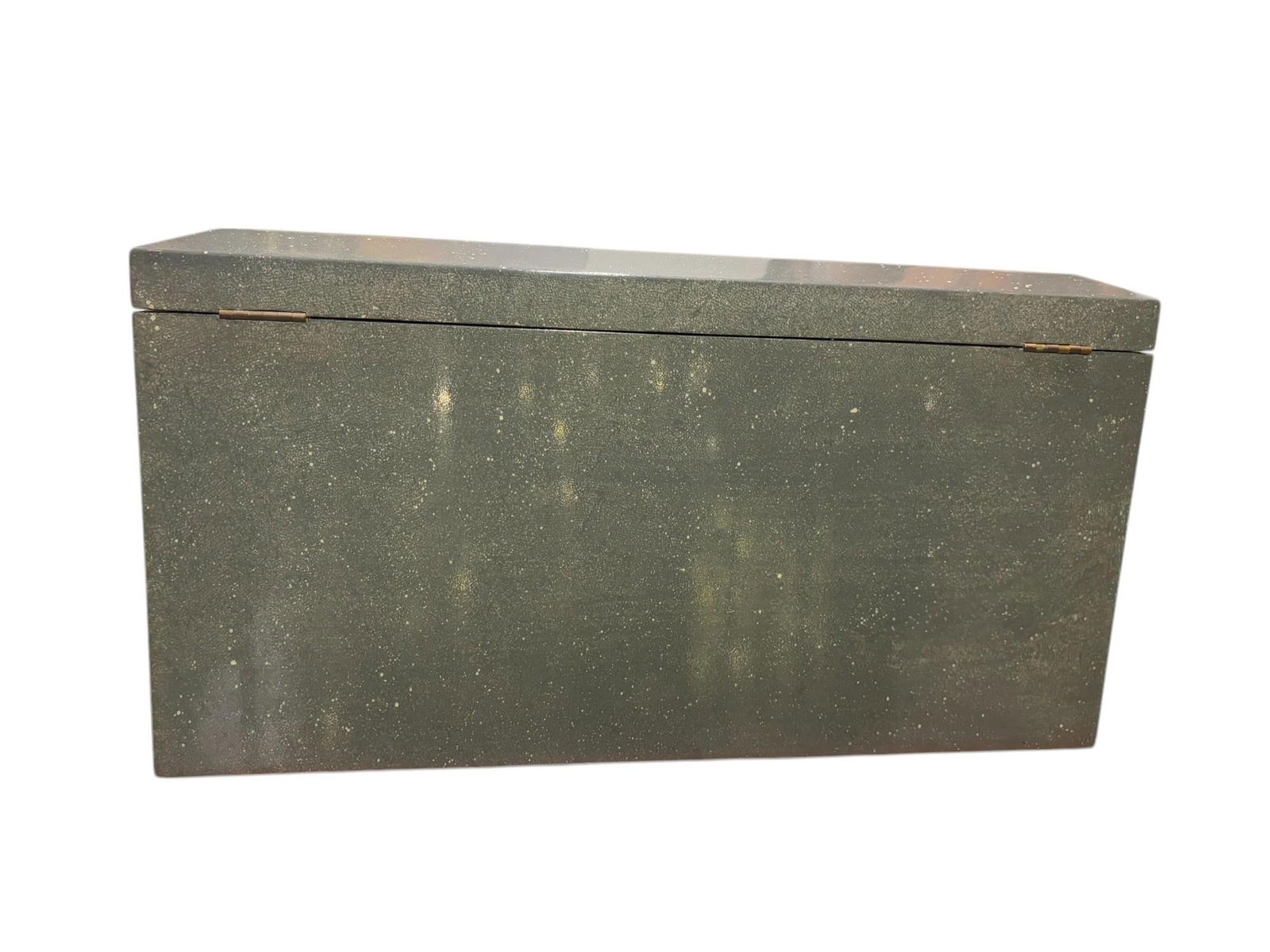 Maitland Smith Lacquered Storage Trunk With Piranesi Print - 4