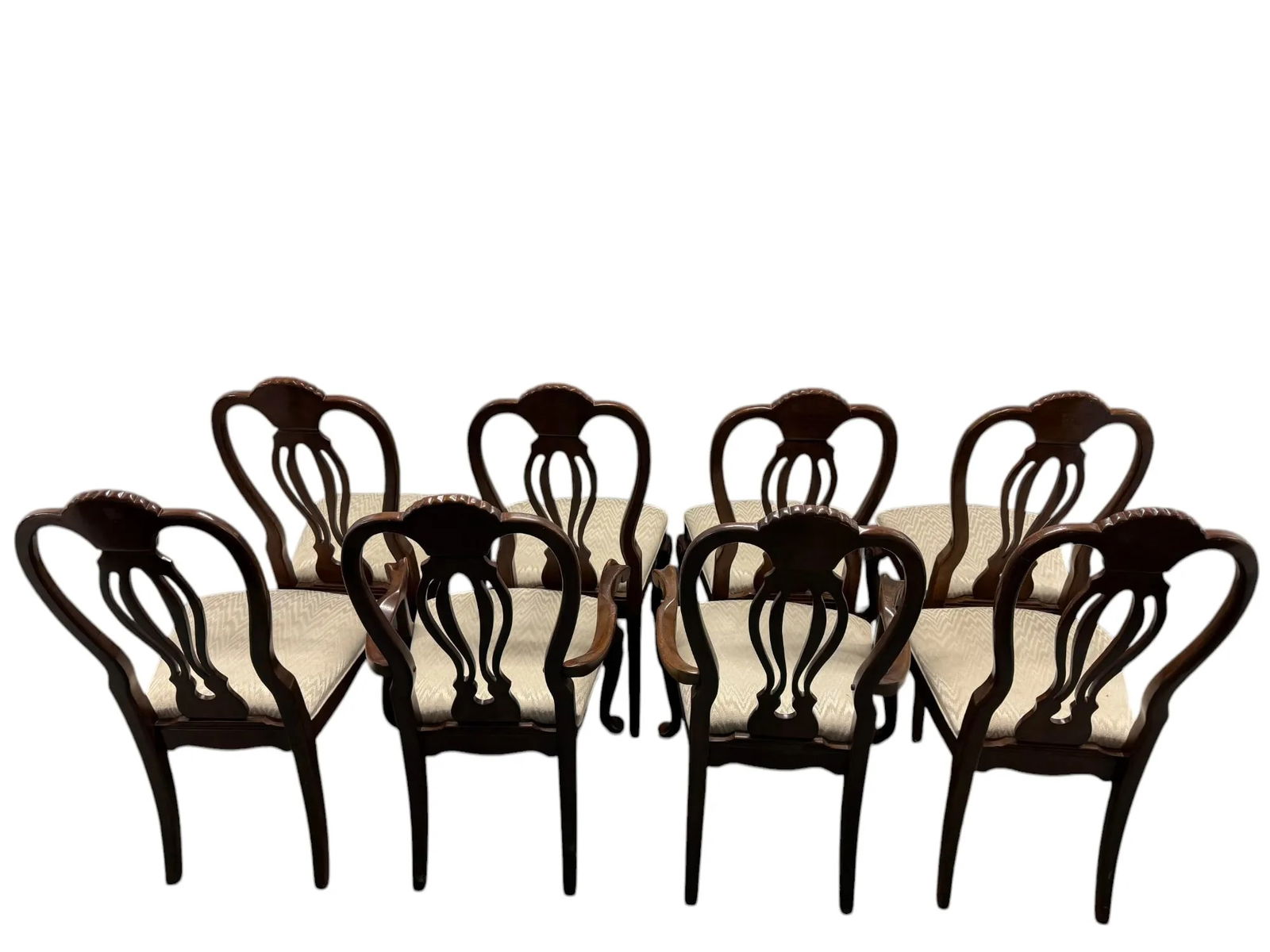 Universal Furniture Chippendale Dining Chairs - Set of 8 - 4