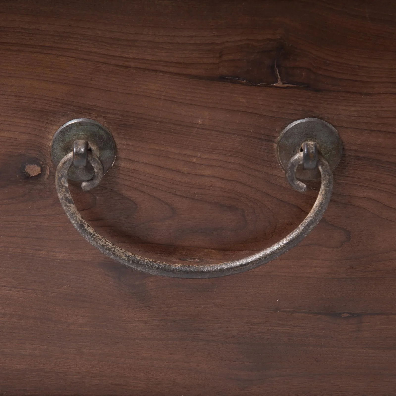 Chinese Studded Lock Box, C. 1800 - 10