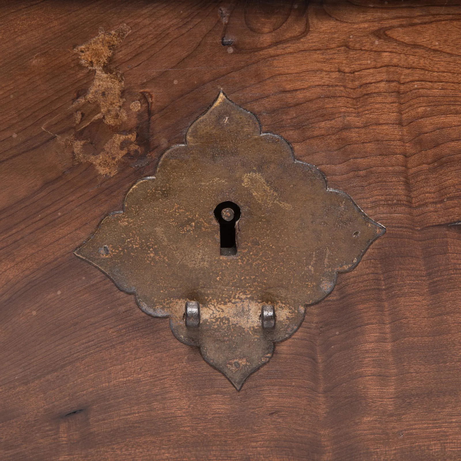 Chinese Studded Lock Box, C. 1800 - 9