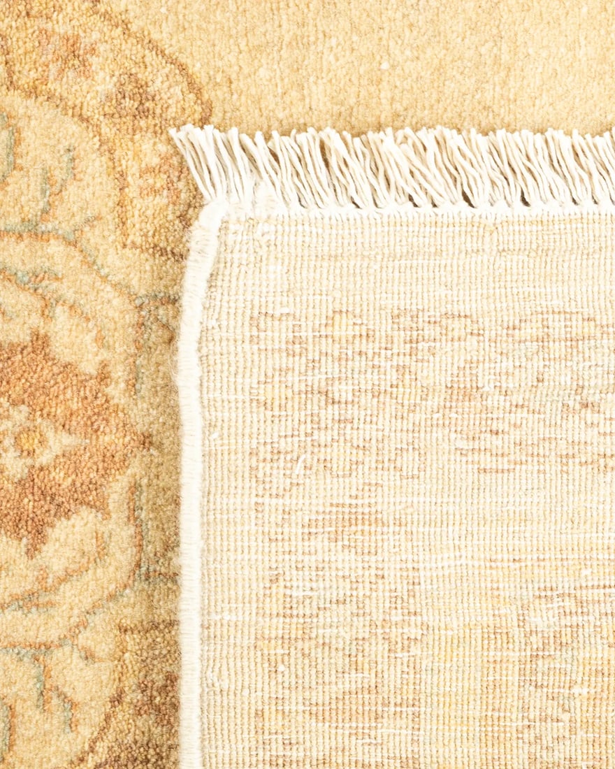 Mogul, One-of-a-Kind Hand-Knotted Area Rug - Ivory, 4' 1" x 6' 4" - 5