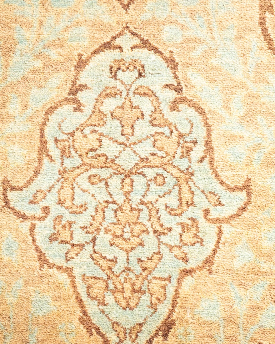 Mogul, One-of-a-Kind Hand-Knotted Area Rug - Brown, 4' 3" x 6' 5" - 3