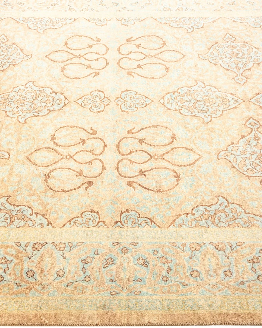 Mogul, One-of-a-Kind Hand-Knotted Area Rug - Brown, 4' 3" x 6' 5" - 4